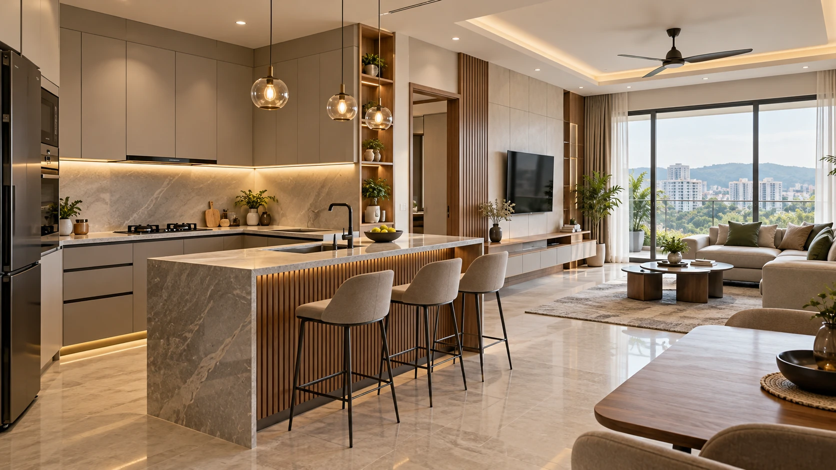 Turnkey vs Modular Interiors in Pune – the Ultimate Smart Choice for Your Dream Home in 2026? — illustrative interior design concept